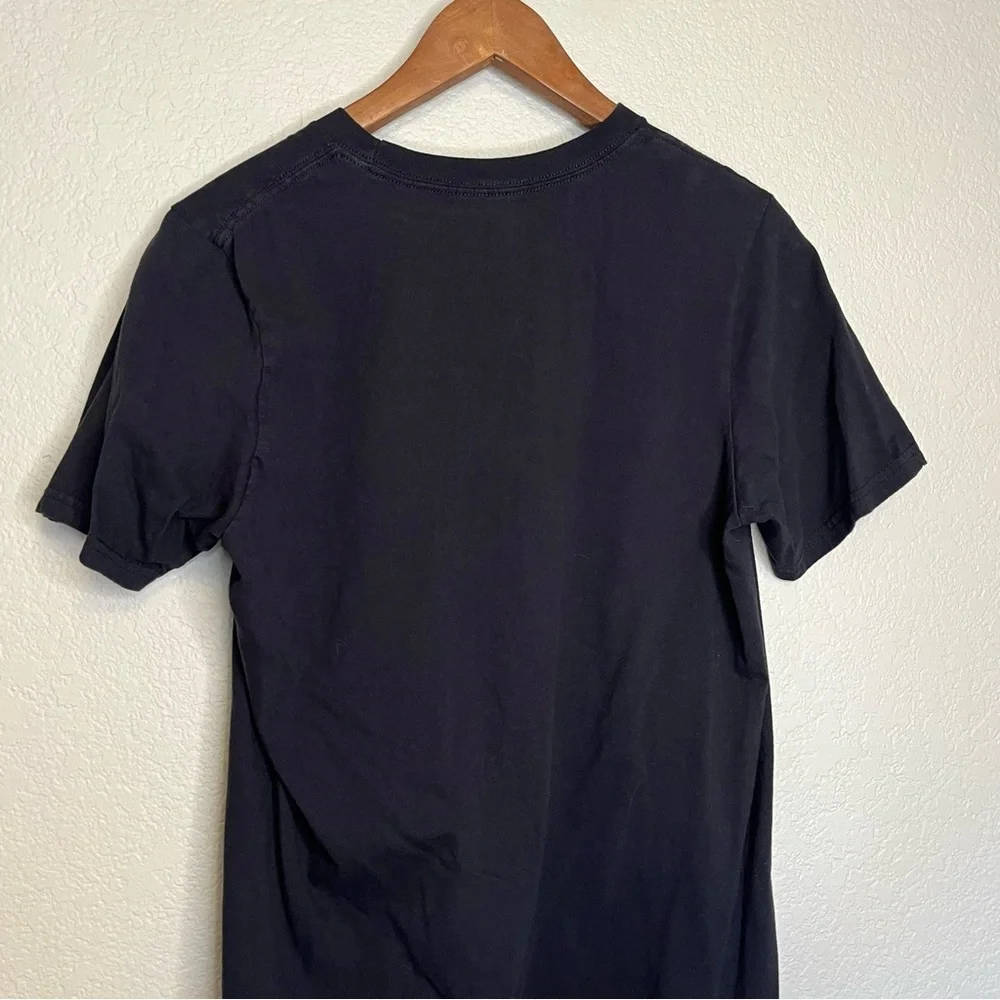Adidas Black and White Logo T-Shirt Men's Medium